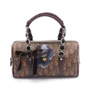 Pre-owned Leather dior-bags Dior Vintage , Brown , Dames