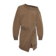 Jurk met lange mouwen The Attico , Brown , Dames