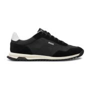 Zwarte Sneakers Lowp Sdtx Hugo Boss , Black , Heren