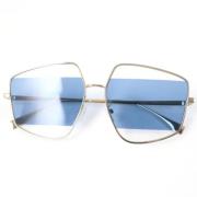 Pre-owned Metal sunglasses Fendi Vintage , Blue , Dames