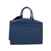 Pre-owned Fabric handbags Louis Vuitton Vintage , Blue , Dames