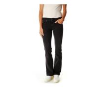 Bootcut Jeans met lage taille Lee , Gray , Dames