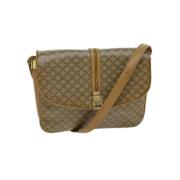 Pre-owned Fabric celine-bags Celine Vintage , Beige , Dames