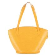 Pre-owned Leather louis-vuitton-bags Louis Vuitton Vintage , Yellow , ...