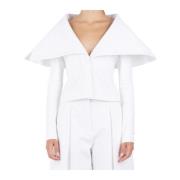 Witte Jas La Veste Stijl Jacquemus , White , Dames