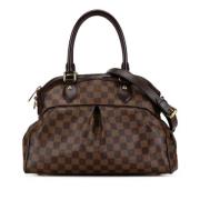 Pre-owned Canvas handbags Louis Vuitton Vintage , Brown , Dames