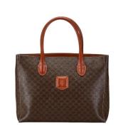 Pre-owned Canvas totes Celine Vintage , Brown , Dames