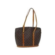 Pre-owned Canvas totes Louis Vuitton Vintage , Brown , Dames