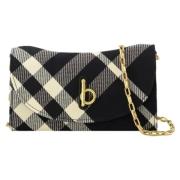 Plastic handbags Burberry , Black , Dames