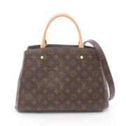 Pre-owned Leather louis-vuitton-bags Louis Vuitton Vintage , Brown , D...