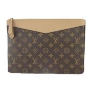 Pre-owned Canvas louis-vuitton-bags Louis Vuitton Vintage , Brown , Da...