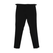 Zwarte Slim Fit Broek Michael Kors , Black , Heren