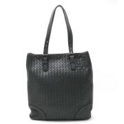 Pre-owned Leather totes Bottega Veneta Vintage , Gray , Dames