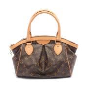 Pre-owned Canvas handbags Louis Vuitton Vintage , Brown , Dames