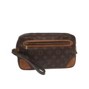 Pre-owned Canvas louis-vuitton-bags Louis Vuitton Vintage , Brown , Da...