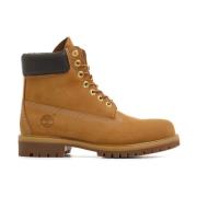 Bruine Nubuck Leren Laarzen Waterdicht Timberland , Brown , Heren