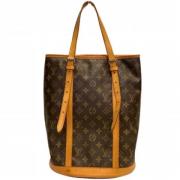 Pre-owned Canvas louis-vuitton-bags Louis Vuitton Vintage , Brown , Da...