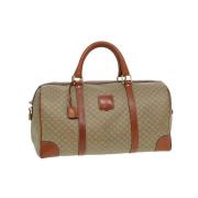 Pre-owned Fabric celine-bags Celine Vintage , Beige , Dames