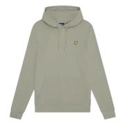 Groene Hoodie Ml416Vog Lyle & Scott , Green , Heren