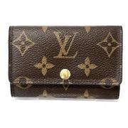 Pre-owned Canvas key-holders Louis Vuitton Vintage , Brown , Dames