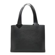 Pre-owned Leather louis-vuitton-bags Louis Vuitton Vintage , Black , D...