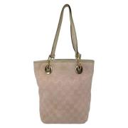 Pre-owned Canvas gucci-bags Gucci Vintage , Pink , Dames