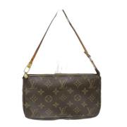 Pre-owned Canvas louis-vuitton-bags Louis Vuitton Vintage , Brown , Da...