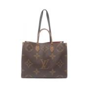 Pre-owned Leather louis-vuitton-bags Louis Vuitton Vintage , Brown , D...