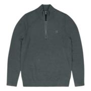 Clifden Halfzip Trui Grijs Butcher of Blue , Gray , Heren