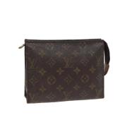 Pre-owned Canvas louis-vuitton-bags Louis Vuitton Vintage , Brown , Da...