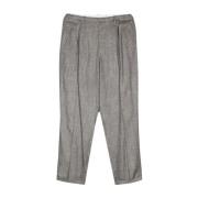 Grijze Broek met Elastische Tailleband Magliano , Gray , Heren