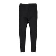 Zwarte Tapered Leg Crop Broek Dsquared2 , Black , Heren