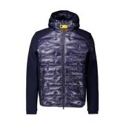 Gewatteerde Gyles Jassen in Donkerblauw Parajumpers , Blue , Heren