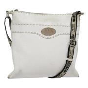 Pre-owned Leather fendi-bags Fendi Vintage , Gray , Dames