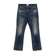 Blauwe Bootcut Denim Jeans Haikure , Blue , Heren