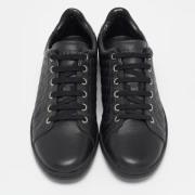 Pre-owned Leather sneakers Gucci Vintage , Black , Dames