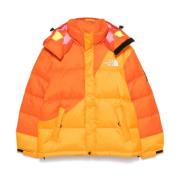 Oranje Donsgevulde Gewatteerde Jas The North Face , Orange , Heren