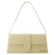 Leather crossbody-bags Jacquemus , Beige , Dames