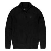 Dun Mk. 2 Half Zip Trui Zwart Butcher of Blue , Black , Heren