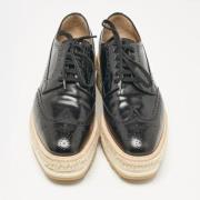 Pre-owned Leather sneakers Prada Vintage , Black , Dames