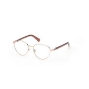 Roségouden metalen frames met UV-filter Guess , Pink , Unisex