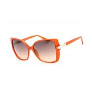 Oranje Hars Zonnebril Guess , Orange , Dames