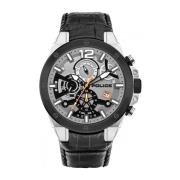 Watches Police , Black , Heren