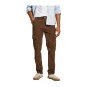 Slim Cargo Corduroy Broek Pepe Jeans , Brown , Heren