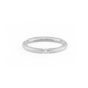 Segment Ring Gemaakt in Frankrijk Le Gramme , Gray , Dames