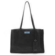 Pre-owned Leather prada-bags Prada Vintage , Black , Dames