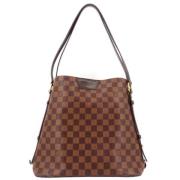 Pre-owned Canvas louis-vuitton-bags Louis Vuitton Vintage , Brown , Da...