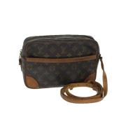 Pre-owned Canvas louis-vuitton-bags Louis Vuitton Vintage , Brown , Da...