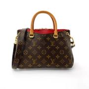 Pre-owned Canvas louis-vuitton-bags Louis Vuitton Vintage , Brown , Da...