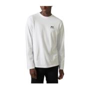 Wit lang T-shirt Young Urban Helly Hansen , White , Heren